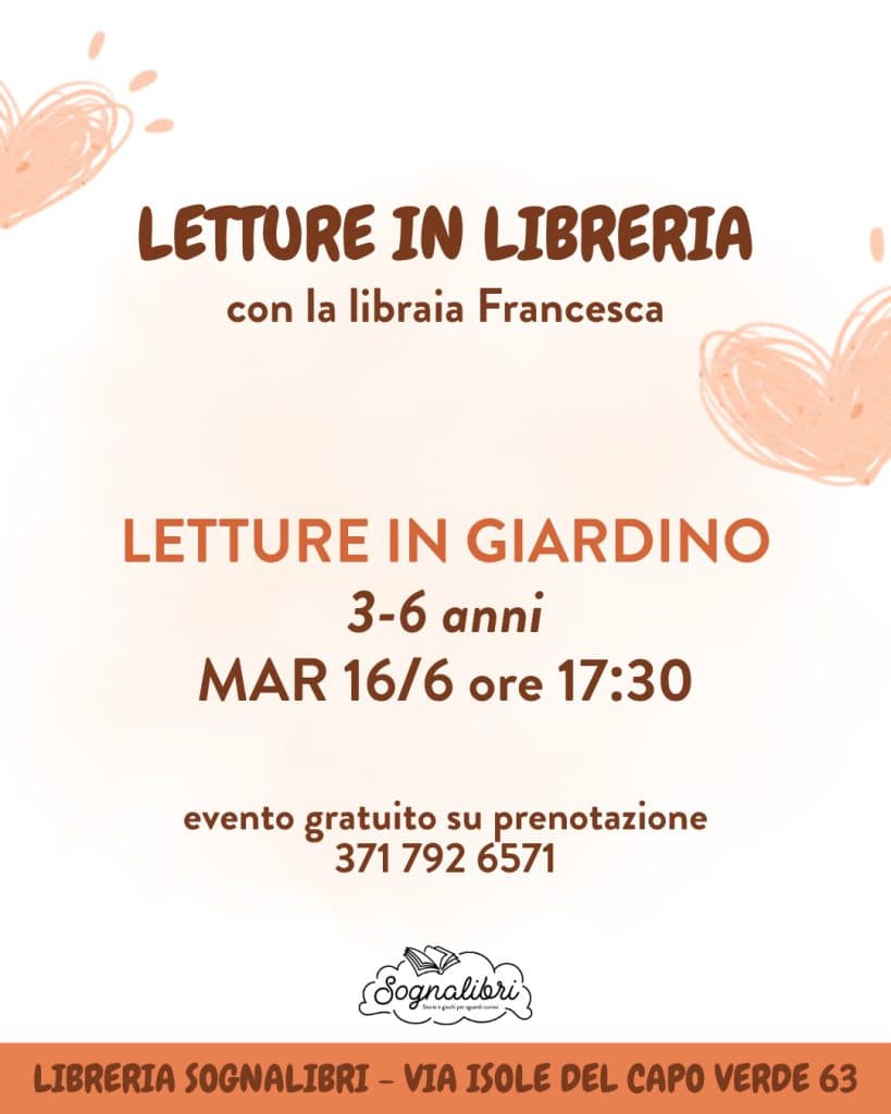 🌳 Letture animate in giardino