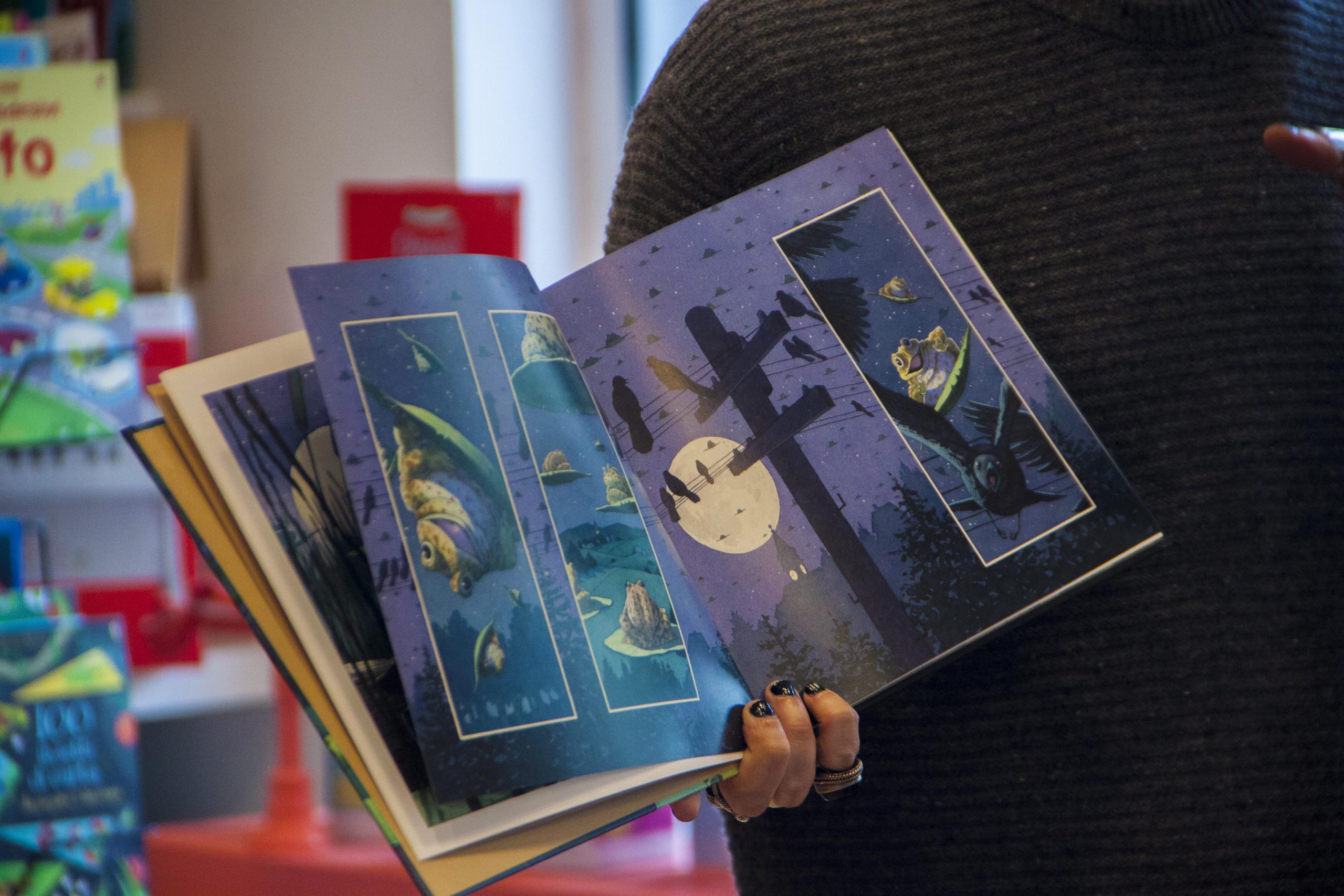 silent book davide calì