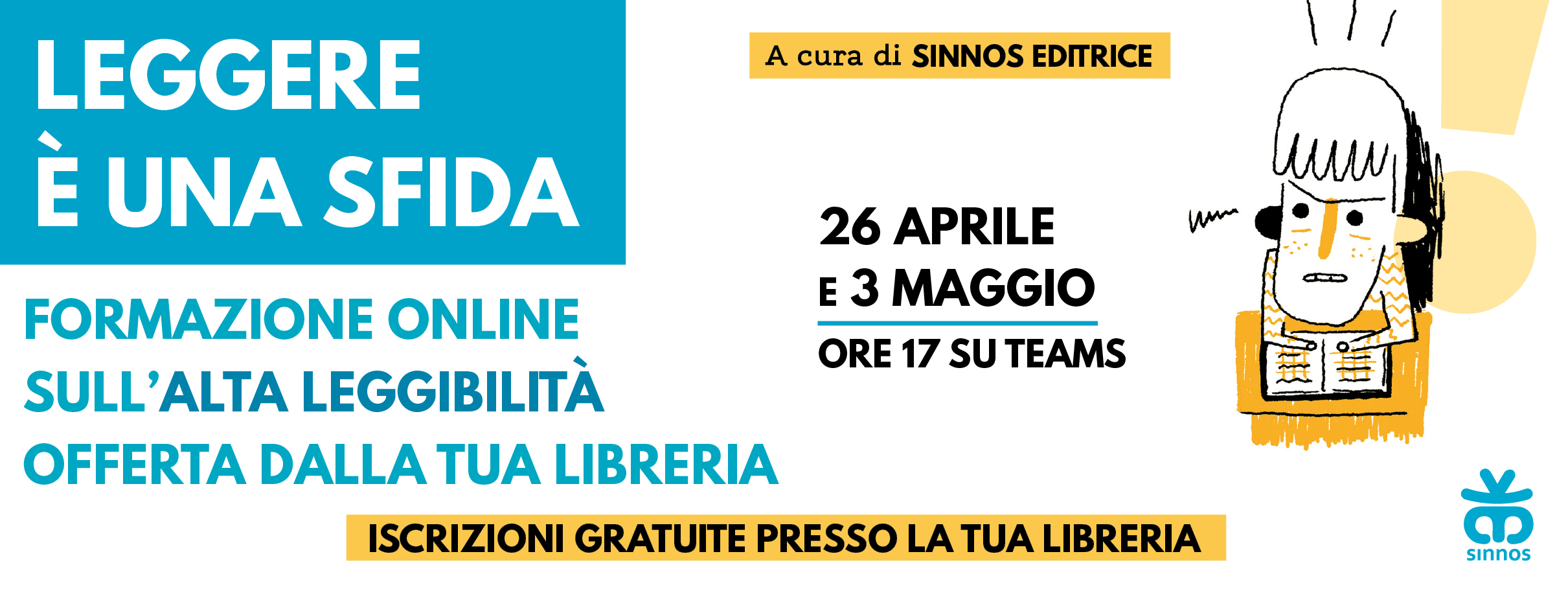 LEGGERE È UNA SFIDA – Formazione online sull’Alta leggibilità – SOLD OUT!!