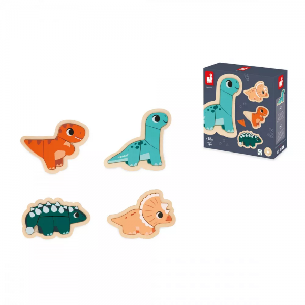 Dino - 4 Puzzle Evolutivi - immagine 2