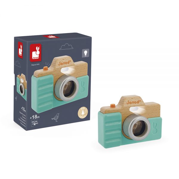 Fotocamera in legno