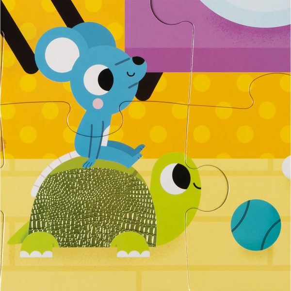 Puzzle Tattile Gli Animali Domestici 20 pezzi - immagine 3