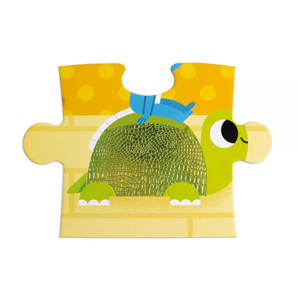 Puzzle Tattile Gli Animali Domestici 20 pezzi - immagine 6