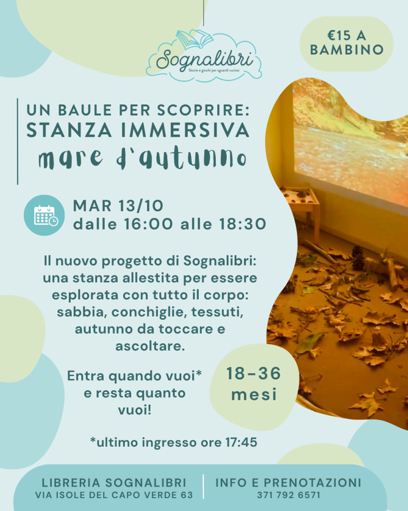 Un baule per scoprire…il mare d’autunno