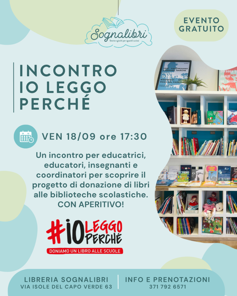 Incontro su Io Leggo Perché